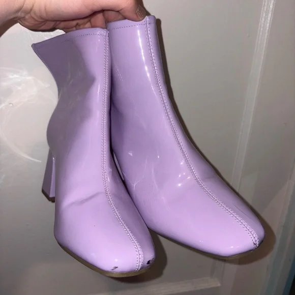 SHEIN Shoes Purple Gogo Booties Poshmark